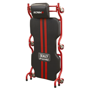 Sealey SCR84 Deluxe Steel Creeper with 6 Wheels & Headrest - additional view 2