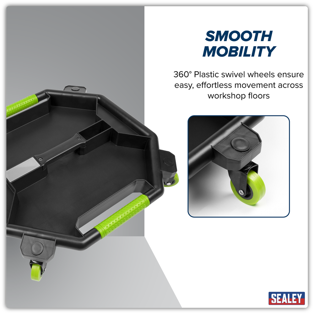 Sealey SCR86HV Creeper Tool Tray - Green - additional view 3