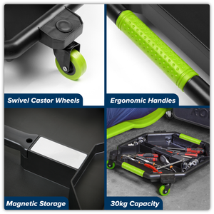 Sealey SCR86HV Creeper Tool Tray - Green - additional view 2