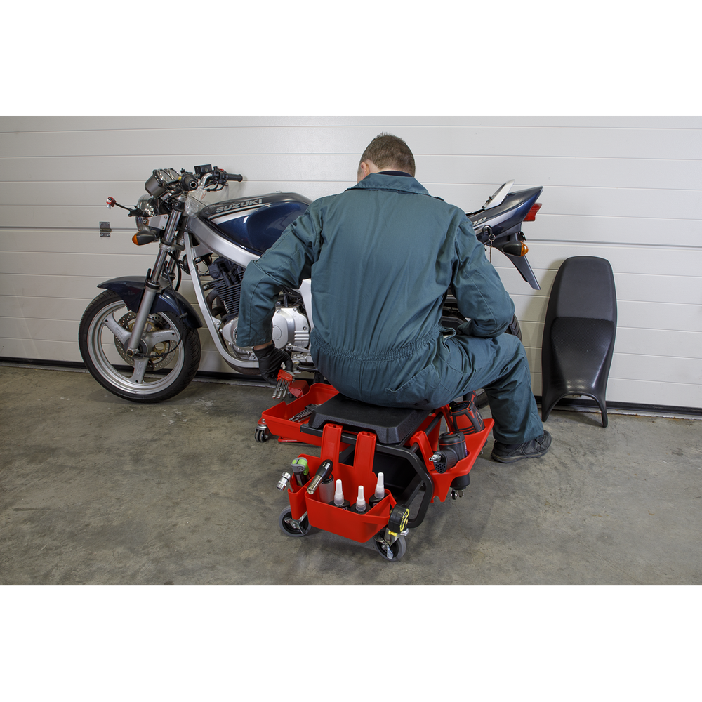 Sealey SCR90 Mechanic's Deluxe Detailing Utility Seat - additional view 7