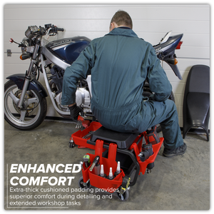 Sealey SCR90 Mechanic's Deluxe Detailing Utility Seat - additional view 8