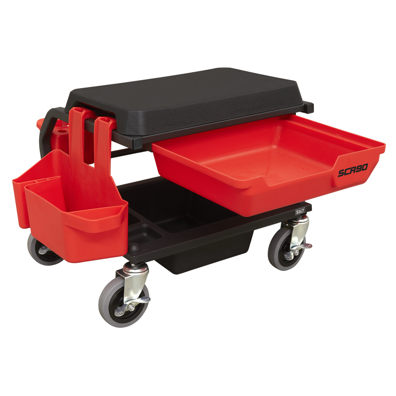 Sealey SCR90 Mechanic's Deluxe Detailing Utility Seat - additional view 3
