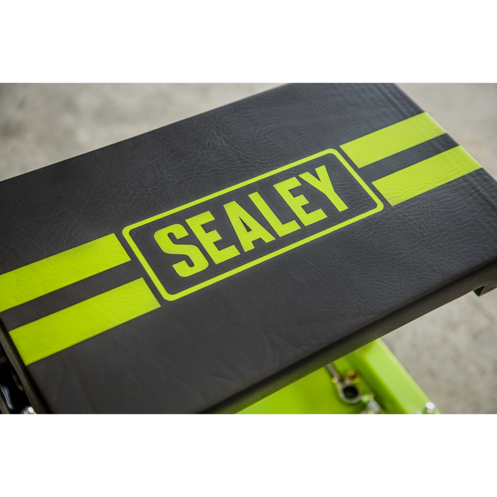 Sealey SCR9HV Mechanic's Utility Seat - Green - additional view 5