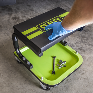 Sealey SCR9HV Mechanic's Utility Seat - Green - additional view 2