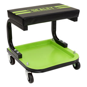 Sealey SCR9HV Mechanic's Utility Seat - Green