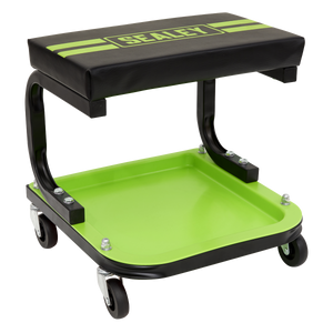 Sealey SCR9HV Mechanic's Utility Seat - Green