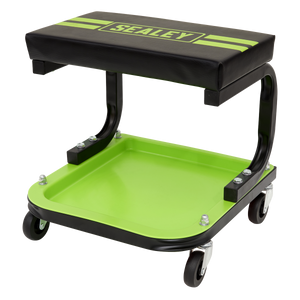 Sealey SCR9HV Mechanic's Utility Seat - Green - additional view 3