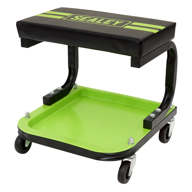 Sealey SCR9HV Mechanic's Utility Seat - Green - additional view 3