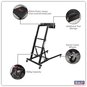 Sealey SCRT01 Topside Engine Bay Creeper - additional view 13