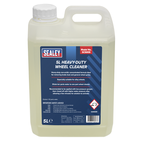 Sealey SCS009 Heavy-Duty Wheel Cleaner 5L - additional view 2