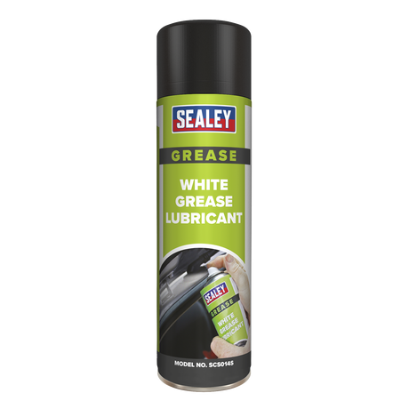 Sealey SCS014 White Grease Lubricant 500ml - Pack of 6