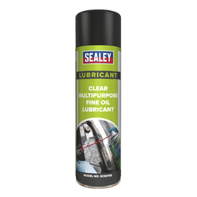 Sealey SCS019S Clear Multipurpose Fine Oil Lubricant 500ml
