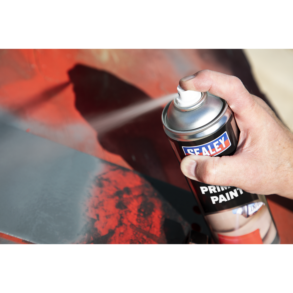 Sealey SCS029S Primer Paint 500ml - Grey - additional view 2