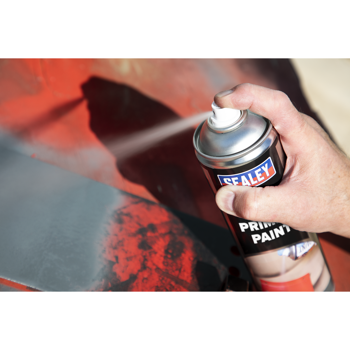 Sealey SCS029S Primer Paint 500ml - Grey - additional view 2