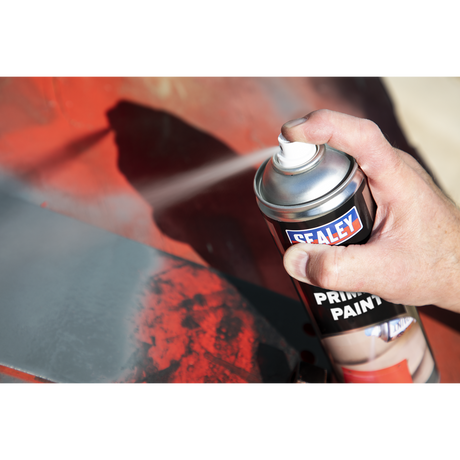 Sealey SCS029S Primer Paint 500ml - Grey - additional view 2