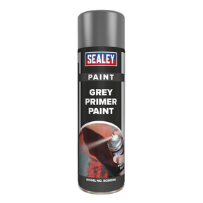 Sealey SCS029S Primer Paint 500ml - Grey