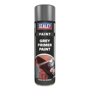 Sealey SCS029S Primer Paint 500ml - Grey