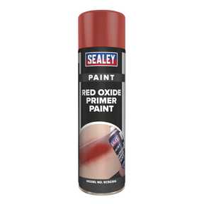Sealey SCS030S Oxide Primer Paint 500ml - Red