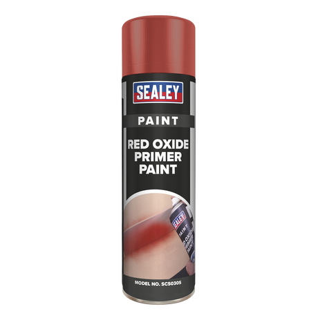 Sealey SCS030S Oxide Primer Paint 500ml - Red