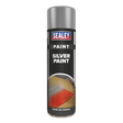 Sealey SCS031S Paint 500ml - Silver