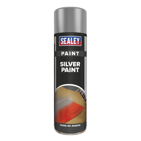 Sealey SCS031S Paint 500ml - Silver