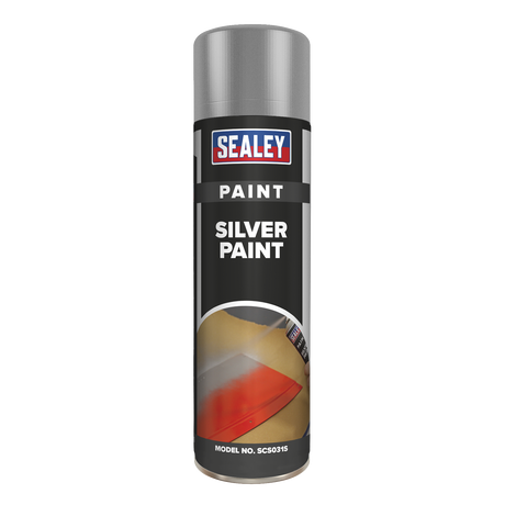 Sealey SCS031S Paint 500ml - Silver