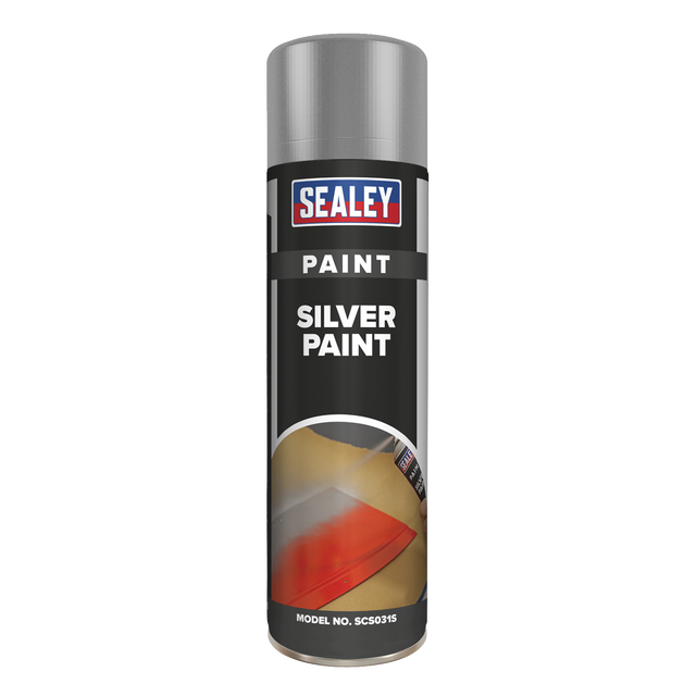 Sealey SCS031S Paint 500ml - Silver