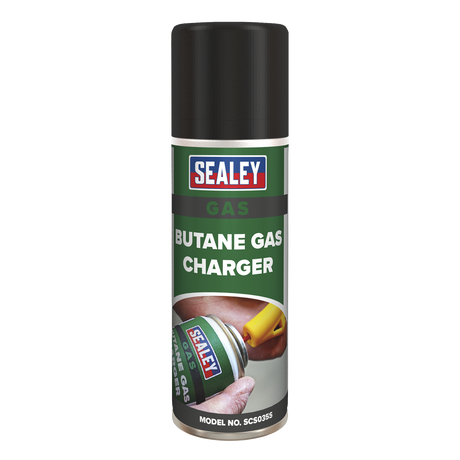 Sealey SCS035 Butane Gas Refill 200ml - Pack of 6
