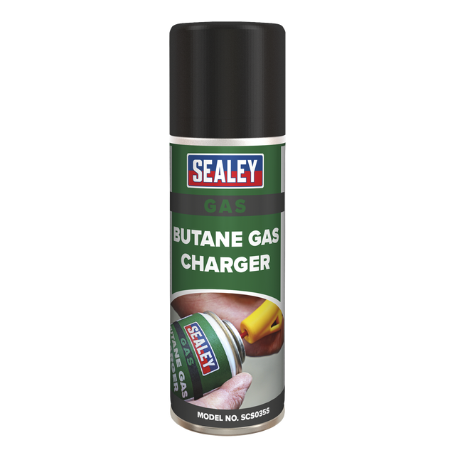 Sealey SCS035 Butane Gas Refill 200ml - Pack of 6