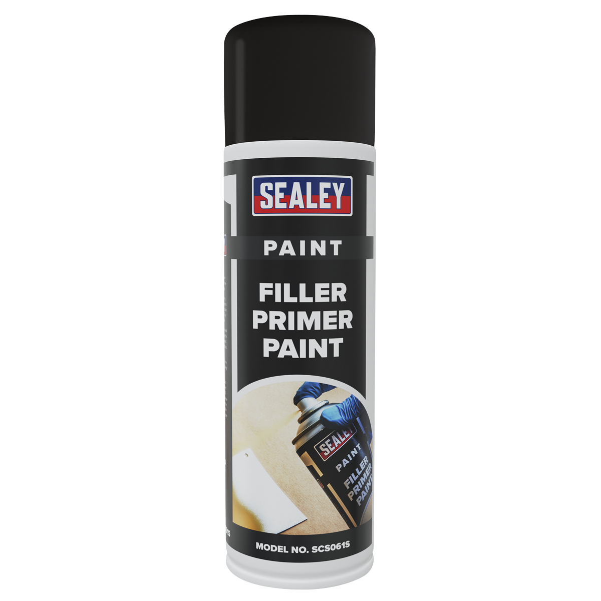 Sealey SCS061 Filler Primer Paint 500ml - Pack of 6