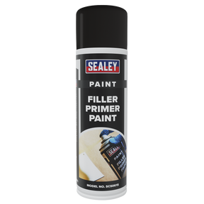 Sealey SCS061 Filler Primer Paint 500ml - Pack of 6