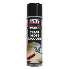 Sealey SCS065S Gloss Lacquer 500ml - Clear
