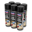 Sealey SCS065 Gloss Lacquer 500ml, Clear - Pack of 6