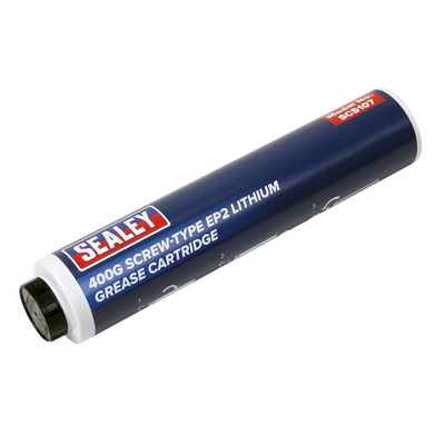 Sealey SCS107 EP2 Lithium Grease Cartridge Screw-Type 400g