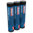Sealey SCS140 Multipurpose Lithium Grease Cartridge 3oz/85g - Pack of 3
