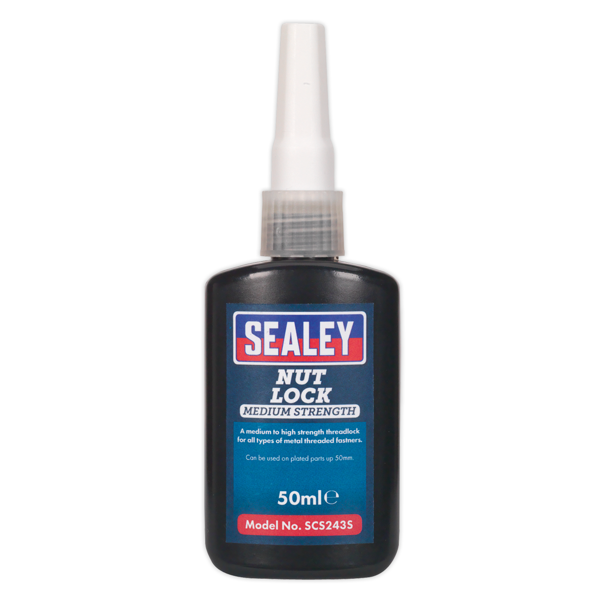 Sealey SCS243S Medium Strength Nut Lock 50ml