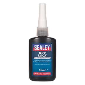 Sealey SCS243S Medium Strength Nut Lock 50ml