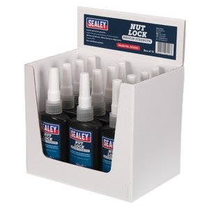 Sealey SCS243 Medium Strength Nut Lock 50ml - Pack of 12 - additional view 2
