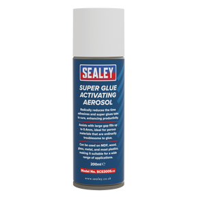 Sealey SCS300S Super Glue Activator Aerosol 200ml