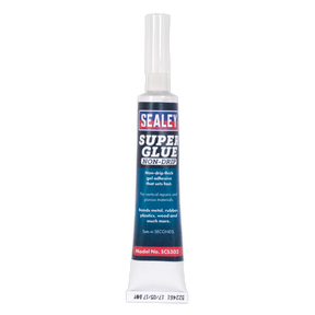 Sealey SCS303S Non-Drip Gel Super Glue 20g