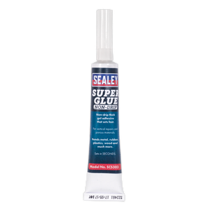 Sealey SCS303S Non-Drip Gel Super Glue 20g