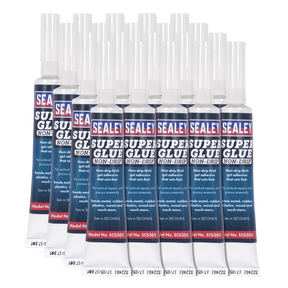 Sealey SCS303 Non-Drip Gel Super Glue 20g - Pack of 20