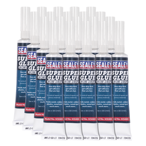 Sealey SCS303 Non-Drip Gel Super Glue 20g - Pack of 20