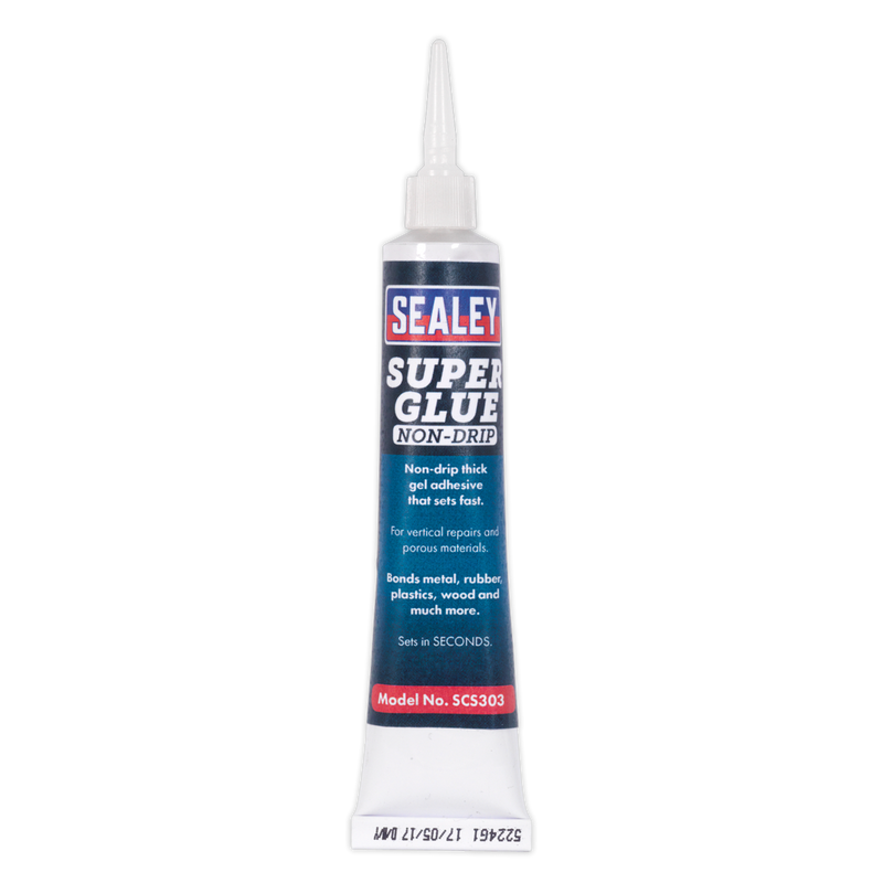 Sealey SCS303 Non-Drip Gel Super Glue 20g - Pack of 20 - additional view 2