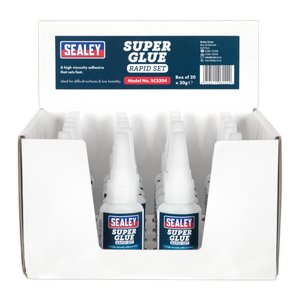Sealey SCS304 Rapid Set Super Glue 20g - Pack of 20 - additional view 3
