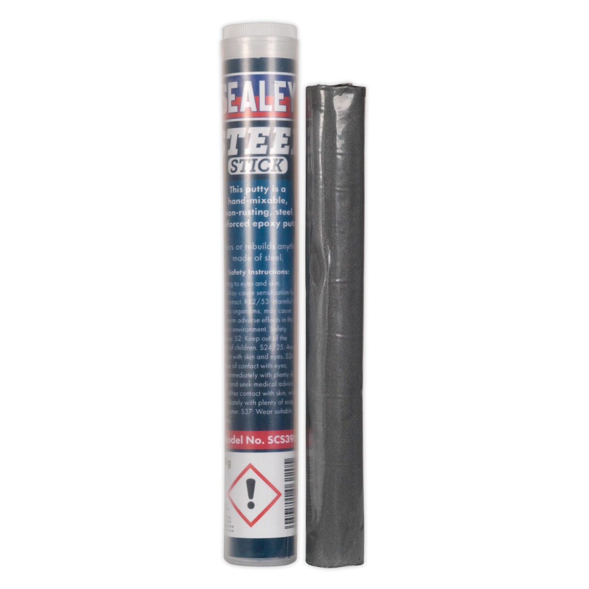 Sealey SCS390 Quick-Set Putty Metal Steel Stick 114g - additional view 2