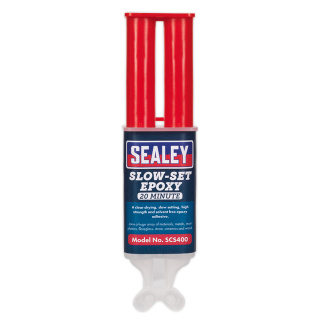 Sealey SCS400 Slow-Set 20 Minute Epoxy Adhesive 25ml