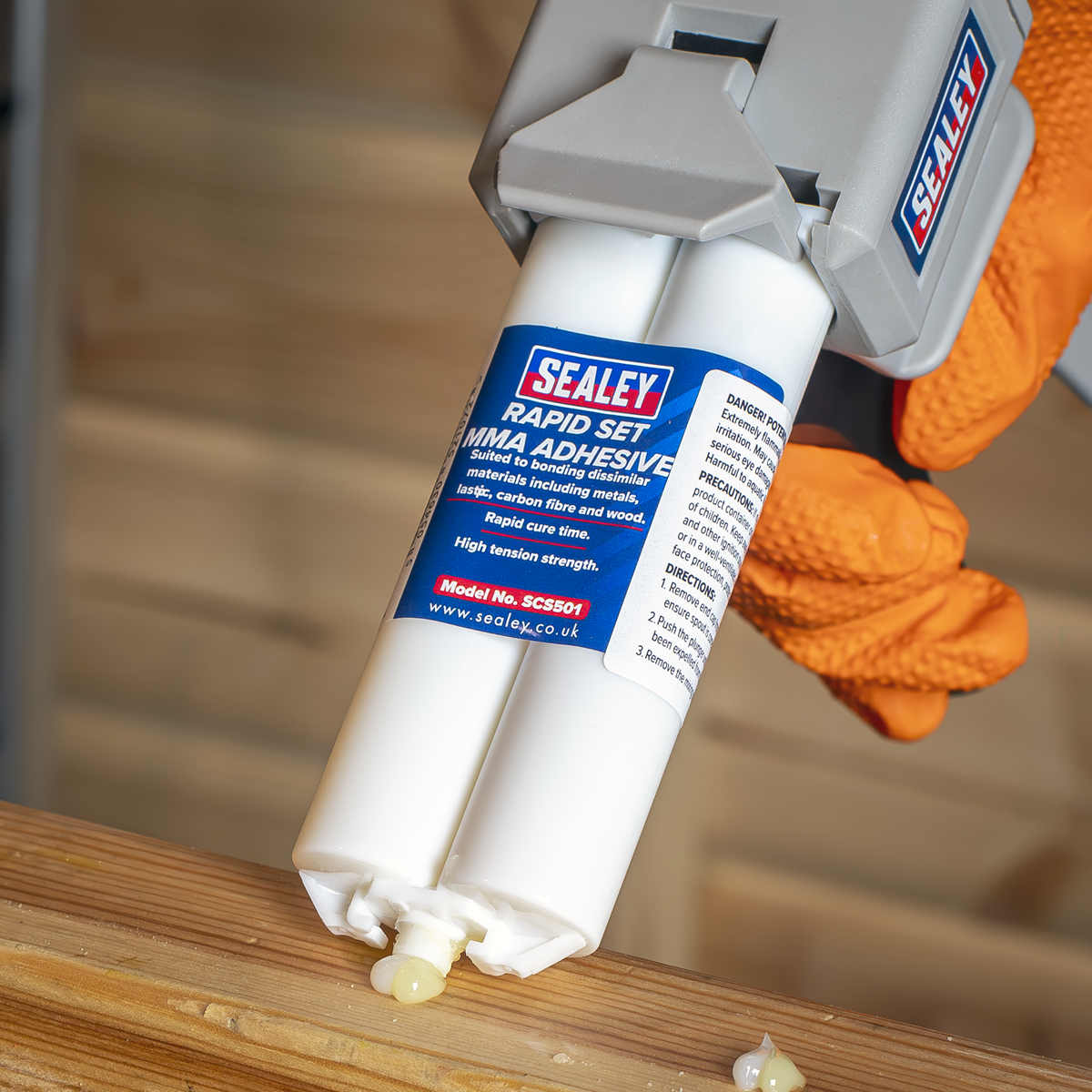 Sealey SCS501 Rapid Set MMA Adhesive 50ml - additional view 6