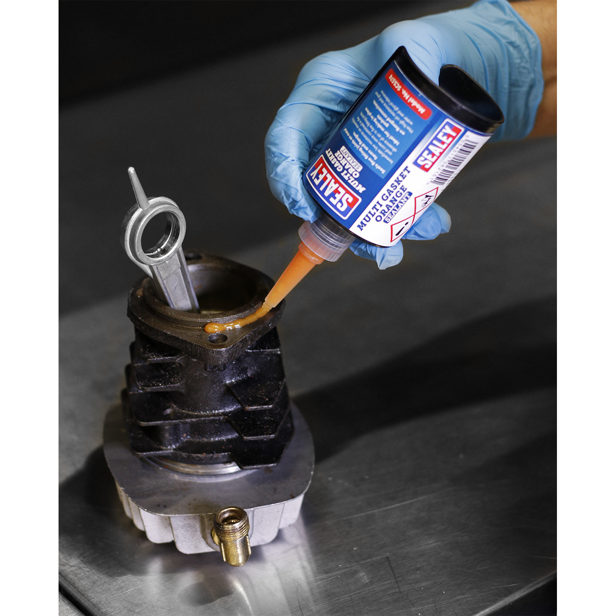 Sealey SCS574 Multi Gasket Sealant Orange 50ml - additional view 3