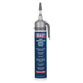 Sealey SCS591 High Temperature Gasket Sealant 200ml - Black